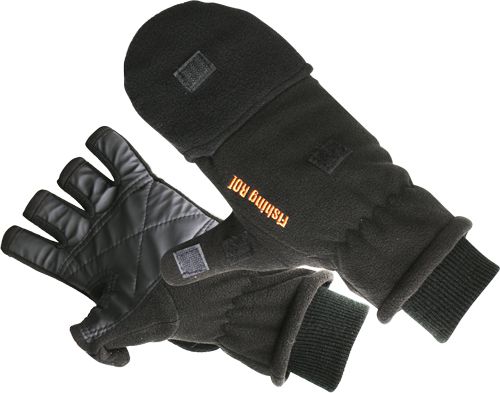 Перчатки флисовые Fishing ROI Fleece glover Black XL