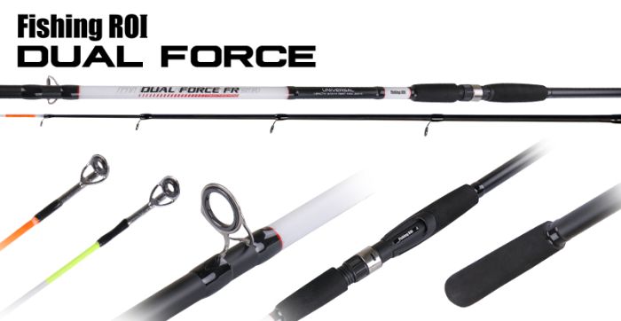 Вудилище універсальне FR Dual Force FR 2,4m 200gr