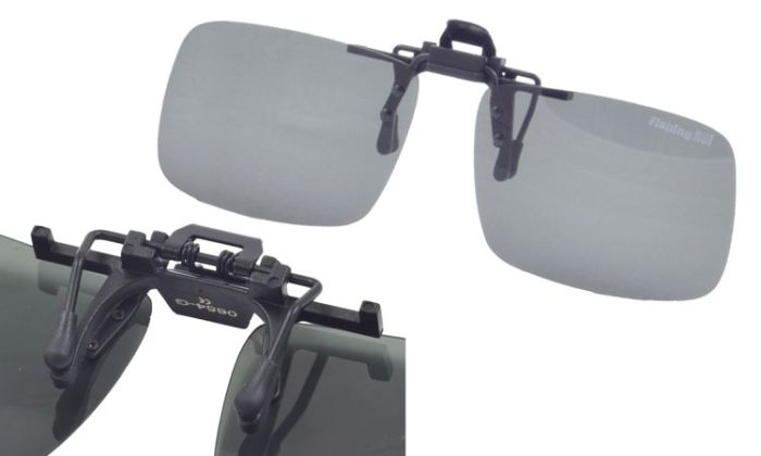Накладка поляризаційна на окуляри "Fishing ROI" 0654G (Green grey)