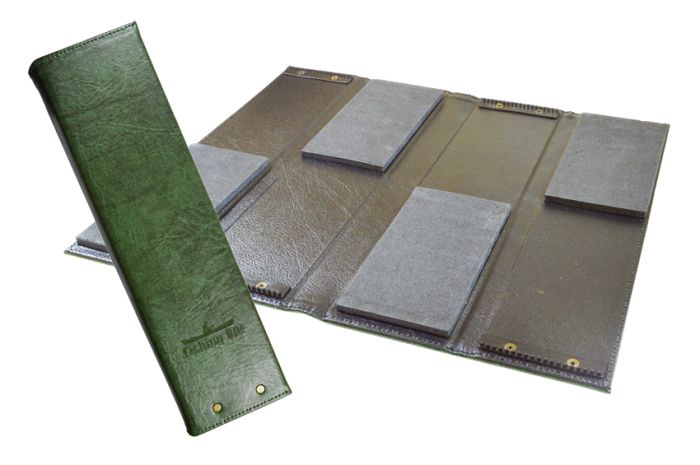 Поводочниця Fishing ROI книжка 9*33 см зелена
