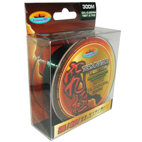 Леска Fishing ROI Feeder 0.20mm 300m 3.71kg (green)