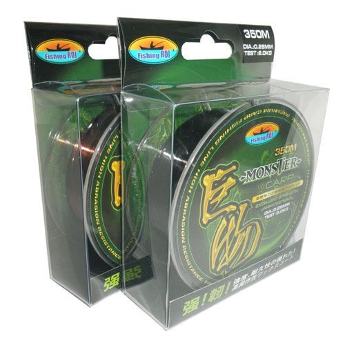 Леска Fishing ROI Carp Line 0.28mm 350m 8.02kg (brown)