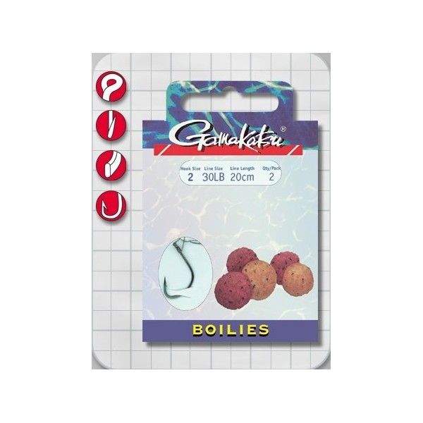 Поводок Gamakatsu BKS - 3513F Boilie 20cm 004-0.30 (2шт)