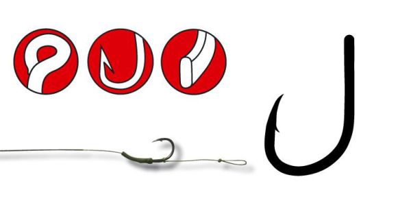 Крючки G-CARP Super Snag Black 008 (10шт)