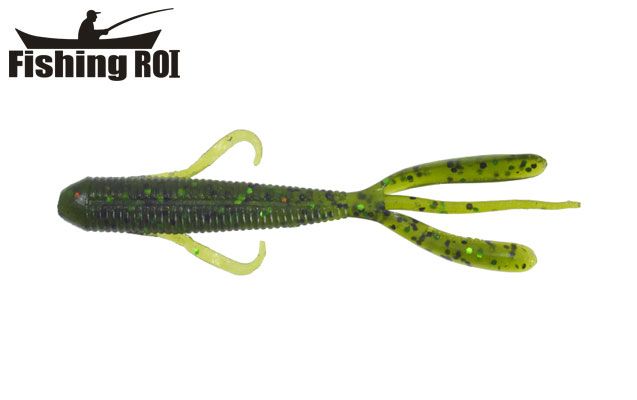 Силікон Fishing ROI Triple Ripple Craw 70mm B032 (12шт)