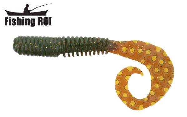 Силікон Fishing ROI Running Grub 85mm A170 (8шт)
