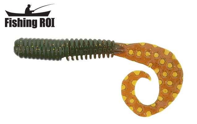 Силікон Fishing ROI Running Grub 85mm A170 (8шт)