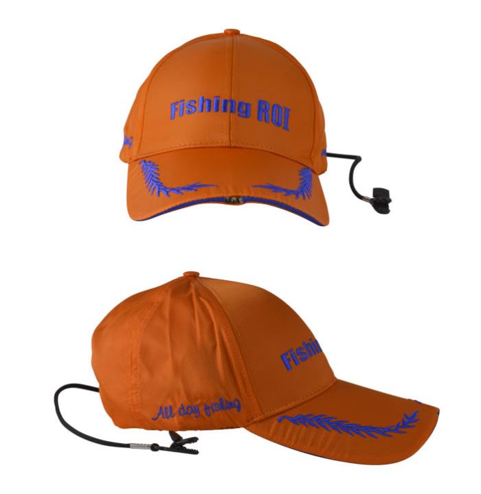 Кепка с фонариком "Led Fishing Сap" orang