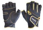 Перчатка спінінгіста Fishing ROI WK-04 black-gold L (б/пальц.)