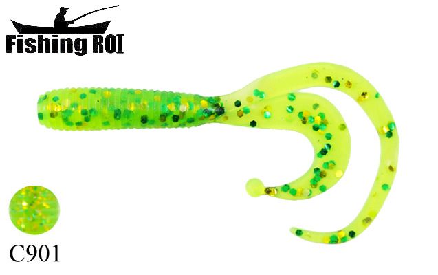 Силікон "FishingROI" Double Tail C901 40mm