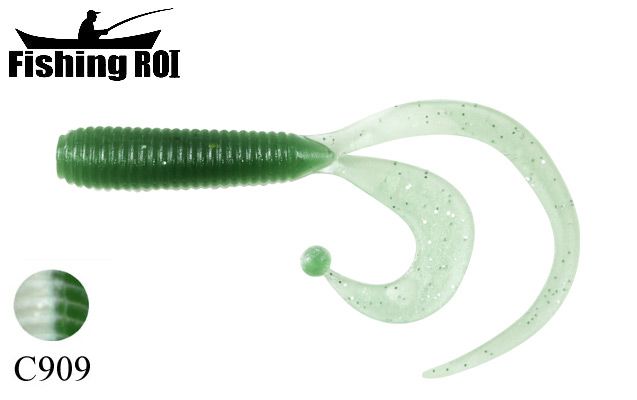 Силікон "FishingROI" Double Tail C909 40mm
