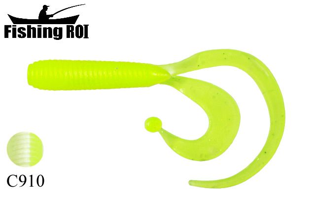 Силікон "FishingROI" Double Tail C910 40mm
