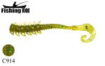 Силикон "FishingROI" Worm Tail C914 40mm