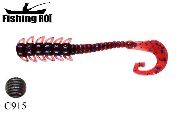 Силикон "FishingROI" Worm Tail C915 40mm