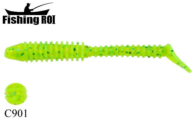 Силікон "FishingROI" Fat Tail C901 75mm