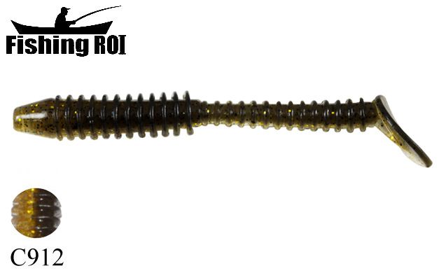Силікон "FishingROI" Fat Tail C912 75mm