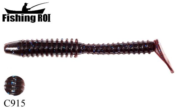 Силикон "FishingROI" Fat Tail C915 75mm