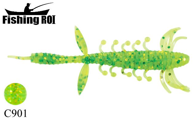 Силікон "FishingROI" Shaggi Grab C901 100mm