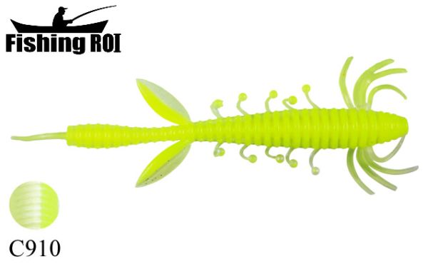 Силикон "FishingROI" Shaggi Grab C910 75mm