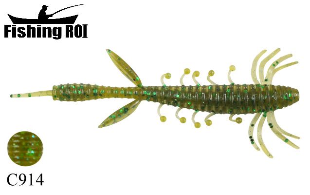 Силікон "FishingROI" Shaggi Grab C914 100mm