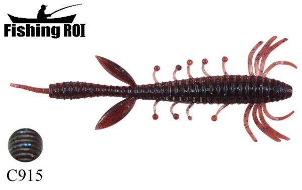 Силикон "FishingROI" Shaggi Grab C915 100mm