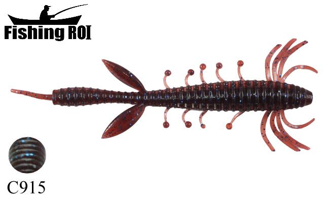 Силікон "FishingROI" Shaggi Grab C915 100mm