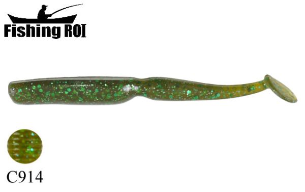 Силикон "FishingROI" Slim Shad C914 50mm