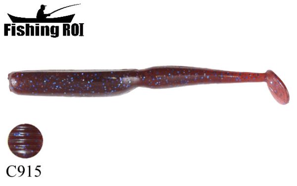 Силикон "FishingROI" Slim Shad C915 80mm