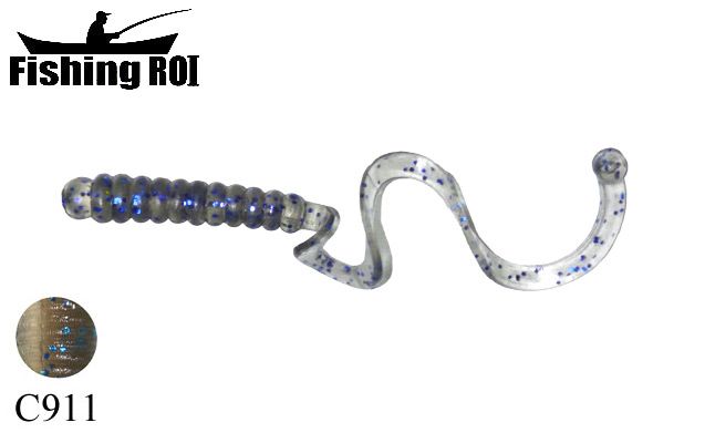 Силікон "FishingROI" Spiral Tail C911 25mm