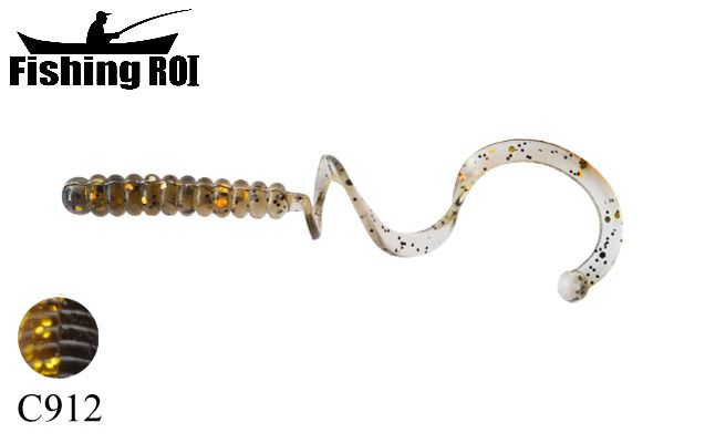 Силікон "FishingROI" Spiral Tail C912 25mm