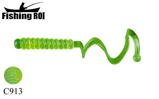 Силікон "FishingROI" Spiral Tail C913 25mm