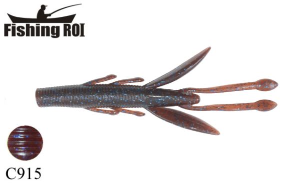 Силикон "FishingROI" Crawfish C915 90mm