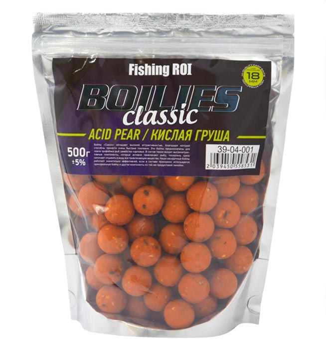 Бойлы Fishing ROI "BOILIES" classic Кислая груша 14 500г