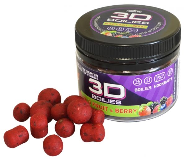 3D Бойлы Fishing ROI Fantasy Acid 14мм, 11мм, 14х11мм