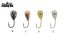 Мормышка вольфрамовая Fishing ROI Капля с отверстием 2,5mm black nickle