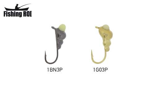 Мормышка вольфрамовая Fishing ROI Муравей с ушком и подмазкой 2.5mm 1BN3P