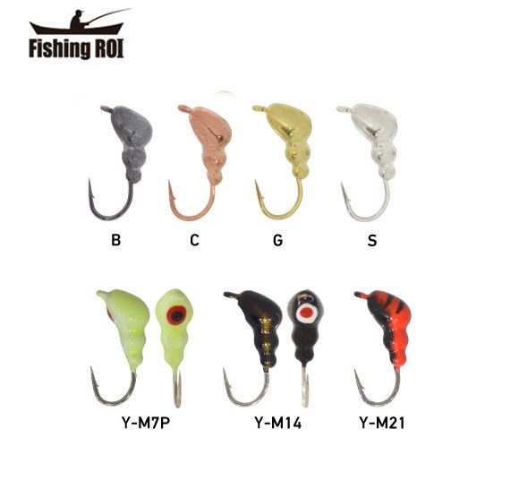 Мормишка вольфрамова Fishing ROI Мураха з вушком та підмазкою 3mm Y-M7P