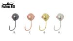 Мормишка вольфрамова Fishing ROI Куля Диско з отвором 3mm silver