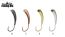Мормышка вольфрамовая Fishing ROI Лодочка с отв. 4 mm black nickle