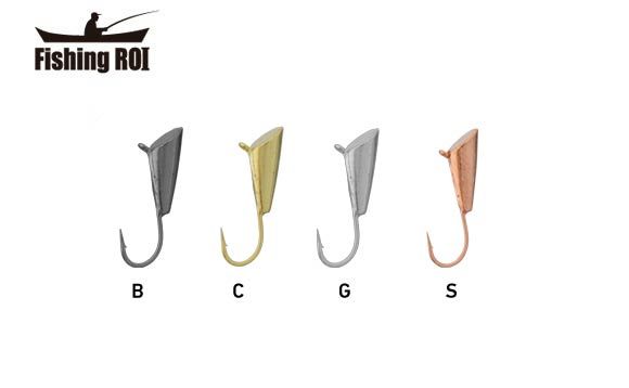 Мормишка вольфрамова Fishing ROI Конус з вушком