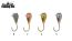 Мормышка вольфрамовая Fishing ROI Капля с отв. и лыской 4 mm copper