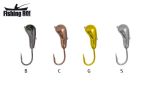 Мормишка вольфрамова Fishing ROI Наяда з отвором 3mm copper