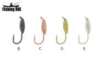 Мормишка вольфрамова Fishing ROI Оливка з вушком 2,5mm copper