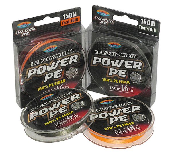 Шнур "Fishing ROI" Power PE 100% 150m /#1.2/ 14Lb (orang)