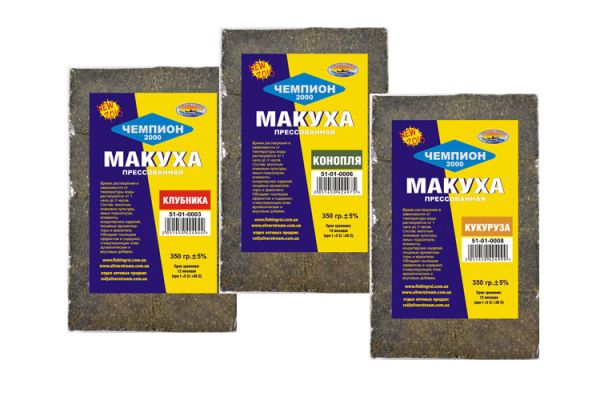 Макуха пресована мед 350гр