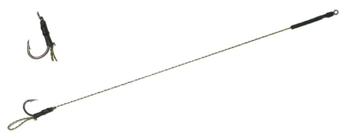 Поводок короповий Fishing ROI "Carp Leaders" №6 Hook 20cm (6шт)
