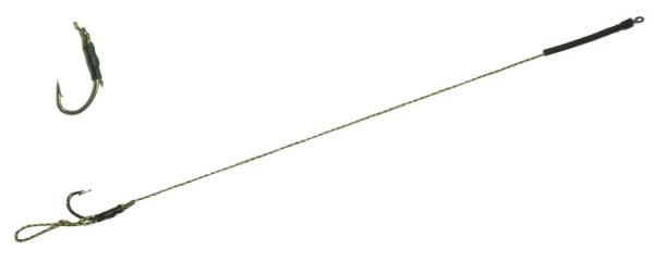Поводок карповый Fishing ROI "Carp Leaders" №4 Hook 20cm (6шт)