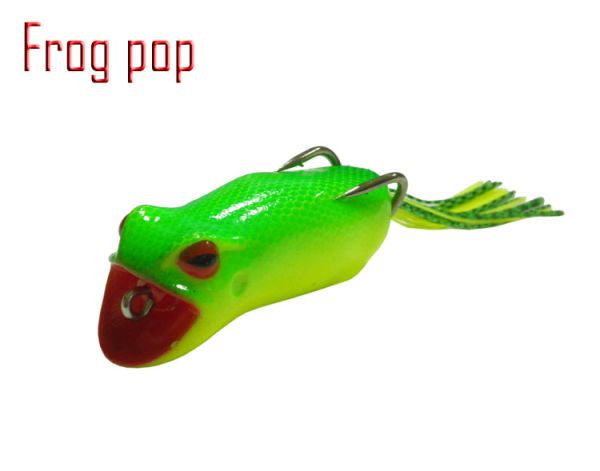 Лягушка глиссер поппер "Fishing ROI" Frog pop 14g 05