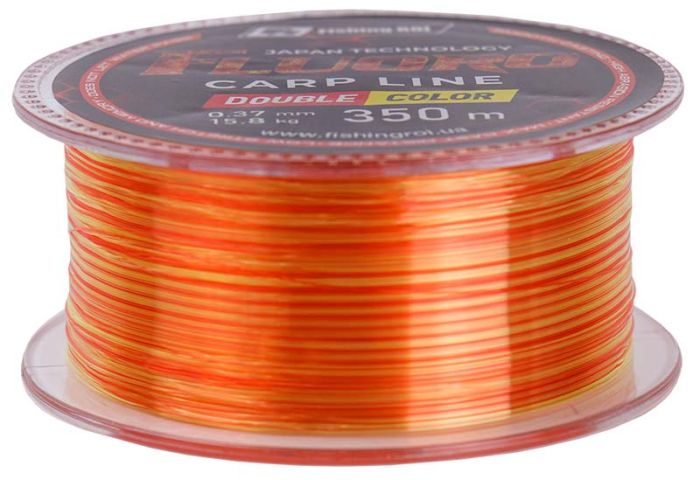 Ліска Fishing ROI Fluoro double color d=0.37mm 15.8kg 350m