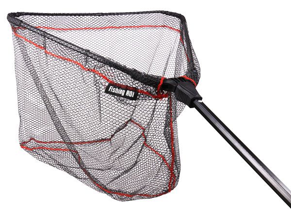 Подсак Fishing ROI прорезиненная сетка, тройная ручка 60*60
